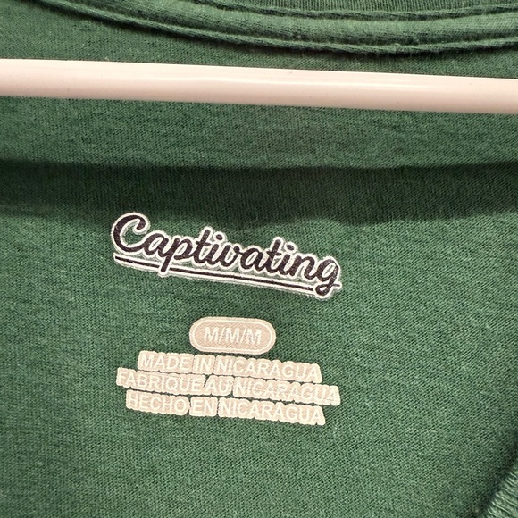 Michigan State Spartan women's v-neck t-shirt. Size medium. - Picture 3 of 4